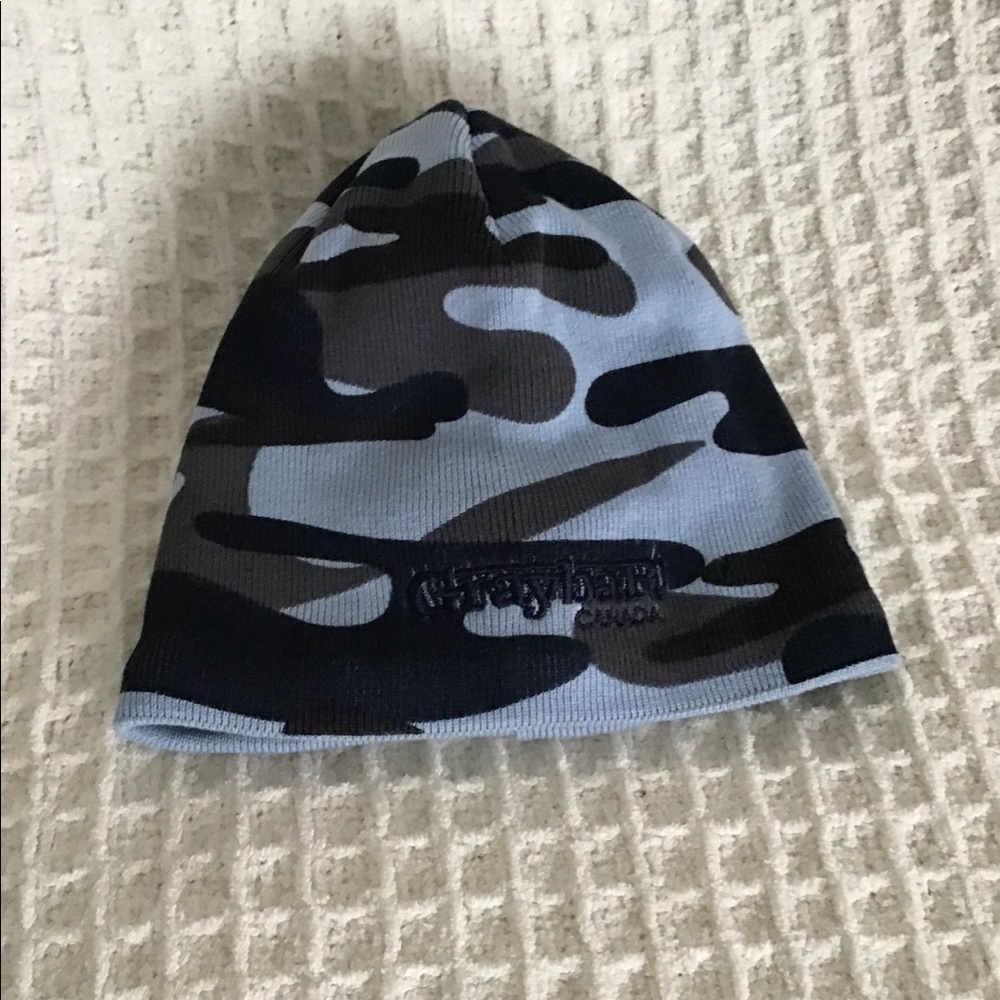 FERSTEN WORLDWIDE blue camo beanie